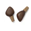 Cairn vinförslutare 2-pack, dark brown^Ferm Living Discount