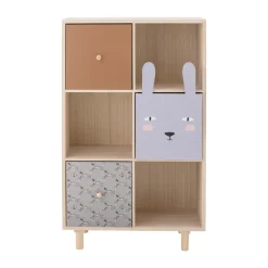 Hyllor & Hyllsystem|Hyllor & Hyllsystem-Bloomingville Calle bokhylla med lådor, Natur