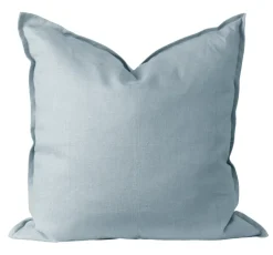Calm kuddfodral linne 50x50 cm, Sky Blue^Scandi Living Hot