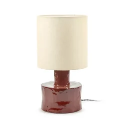 Fönsterlampor|Bordslampor-Serax Catherine bordslampa 47 cm, Red-white