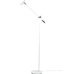 Läslampor|Golvlampor-Belid Cato golvlampa, Mattvit