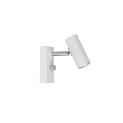 Cato vägglampa, mattvit^Belid New