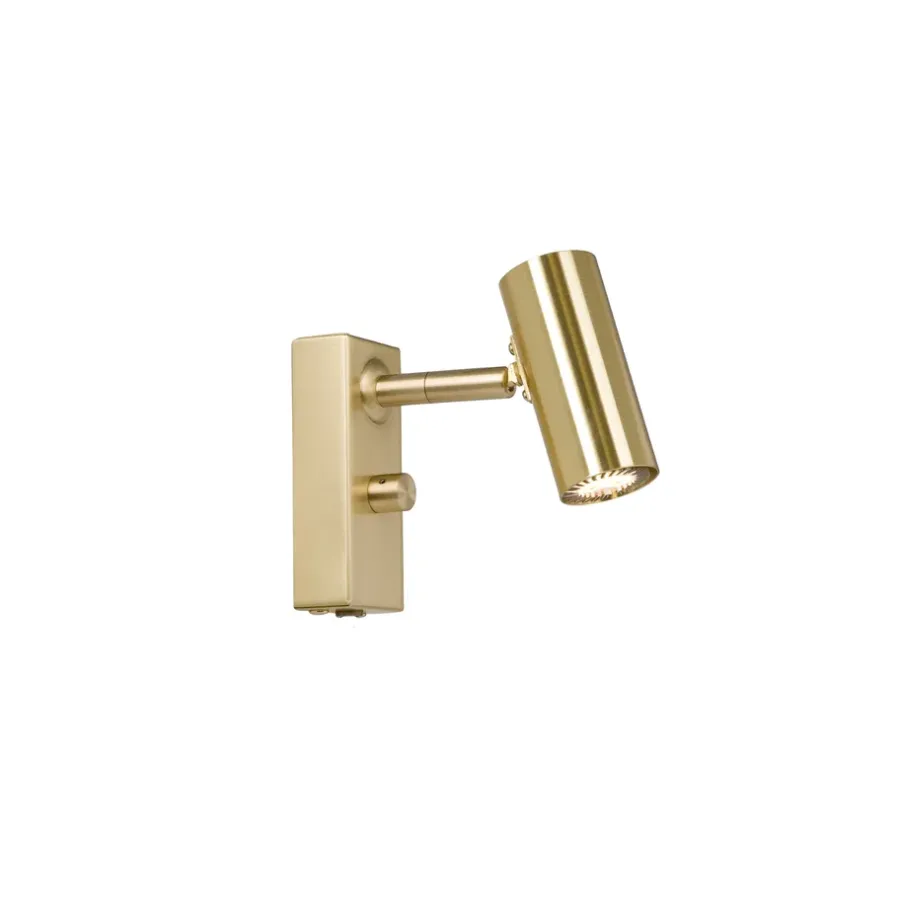 Läslampor|Sänglampor-Belid Cato vägglampa, mässing