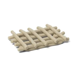 Tvålpumpar, Tvålkoppar & Tvålfat-Ferm Living Ceramic tvålfat 10x14,5 cm, Cashmere