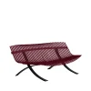 Trädgårdssoffor & Trädgårdsbänkar-Fermob Charivari bänk, Black cherry