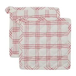 Grytlappar & Grytvantar|Grytlappar & Grytvantar-Nicolas Vahé Chef grytlappar 2-pack, Röd