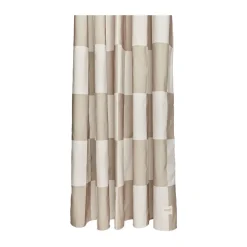 Duschdraperier-OYOY Chess duschdraperi 180x180 cm, Clay-offwhite