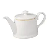 Tekannor-Villeroy & Boch Château Septfontaines tekanna 0,4 l, Vit-guld
