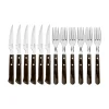 Churrasco Biffbestick 12 delar, Brun-blank^Tramontina Clearance