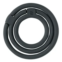 CIRCLES grytunderlägg Ø13 cm, Svart^RIG-TIG Discount
