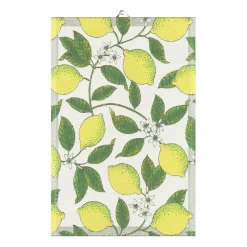 Citroner kökshandduk 40x60 cm, Gul^Ekelund Linneväveri Sale