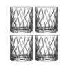 City Double Old Fashioned glas 4-pack, 34 cl^Orrefors Outlet