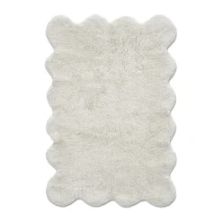 Badrumsmattor-Classic Collection Clam badrumsmatta 60x90 cm, Vit