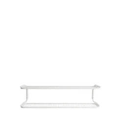 Classic 650 skohylla, vit/vit, 2 plan, 100 cm^Essem Design New