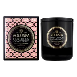 Classic Maison Noir doftljus 60 timmar, Pink Citron Grapefruit^Voluspa Sale