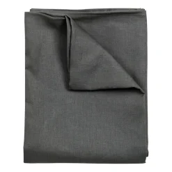 Clean linneduk 145x350 cm, Charcoal^Scandi Living Hot