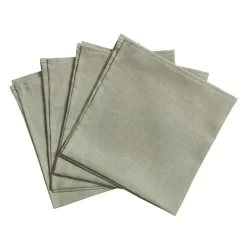 Tygservetter|Tygservetter-Scandi Living Clean linneservetter 45x45 cm 4-pack, dusty green