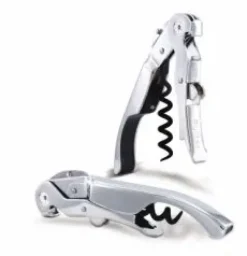 Kapsylöppnare & Flasköppnare-Pulltex Clickcut vinöppnare, Krom