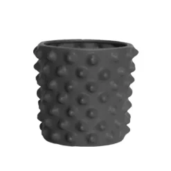 Cloudy kruka mörkgrå, Mini Ø14 cm^DBKD