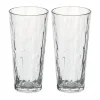 Club No. 19 drinkglas plast 25 cl 2-pack, Kristallklar^Koziol Sale