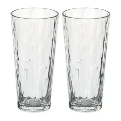 Club No. 19 drinkglas plast 25 cl 2-pack, Kristallklar^Koziol Sale