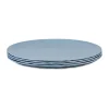 Plasttallrikar-Koziol Club tallrik Ø26 cm 4-pack biocirkulär termoplast, Nature flower blue