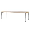 Skrivbord-Audo Copenhagen Co Table konferensbord 240x100cm, Chrome-laminate creme