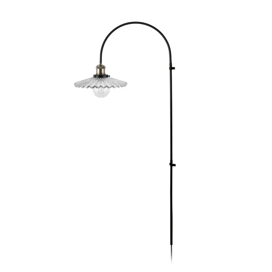 Cobbler vägglampa 150 cm, Klar^Globen Lighting Online