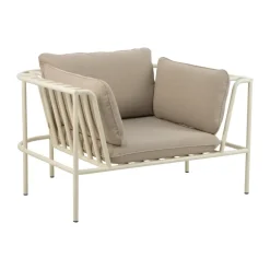 Collier fåtölj, Pearl white-teddy beige^Brafab Sale