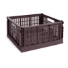 Boxar & Askar-HAY Colour Crate L Square 42x42 cm, Bordeaux