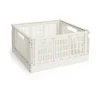 Boxar & Askar-HAY Colour Crate L Square 42x42 cm, Off white