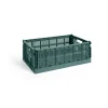 Förvaringskorgar-HAY Colour Crate L 34,5x53 cm, Dark green