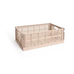 Förvaringskorgar-HAY Colour Crate L 34,5x53 cm, Powder
