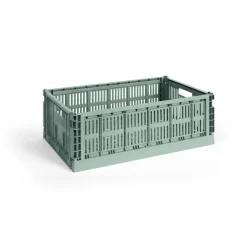 Colour Crate L 34,5x53 cm, Sage green^HAY Online