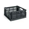 Colour Crate M Square 29,5x29,5 cm, Charcoal^HAY Outlet