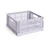Colour Crate M Square 29,5x29,5 cm, Lavender^HAY Clearance