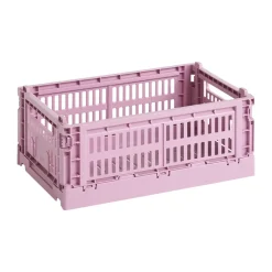 Förvaringskorgar-HAY Colour Crate S 17x26,5 cm, Dusty rose