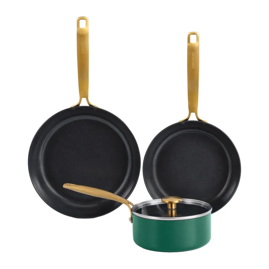 Element gryt- och stekpanneset 4-delar, Holly Green^Combekk Hot