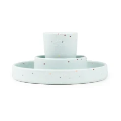 Confetti barnservis 3 delar, Blue^Done by deer Hot