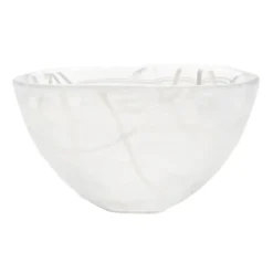 Dessertskålar-Kosta Boda Contrast skål 160 mm, Vit-vit