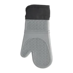 Grytlappar & Grytvantar|Grytlappar & Grytvantar-Dorre Cookie grythandske 37 cm, Grå silikon