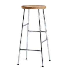 Cornet barpall 75 cm, Oiled oak-chrome^HAY Clearance