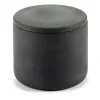Förvaringsburkar-Serax Cose förvaringsburk rund med lock S låg Ø7 cm, Dark Grey
