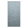 Bomulls- & Trasmattor-Rug Solid Cotton matta 170x240 cm, light grey (ljusgrå)