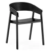 Stolar-Muuto Cover armchair karmstol, Black