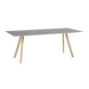 CPH30 2.0 matbord 90x200 cm, Grå linoleum-lackad ek^HAY Outlet