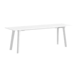 CPH215 Deux 2.0 bänk 140 cm, Pearl white-lacquered beech^HAY Hot