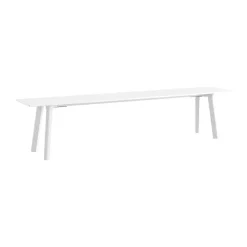 CPH215 Deux 2.0 bänk 200 cm, Pearl white-lacquered beech^HAY