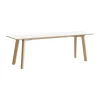 CPH215 Deux 2.0 bänk 140 cm, Pearl white-untreated beech^HAY New