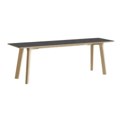 CPH215 Deux 2.0 bänk 140 cm, Stone grey-untreated beech^HAY Discount